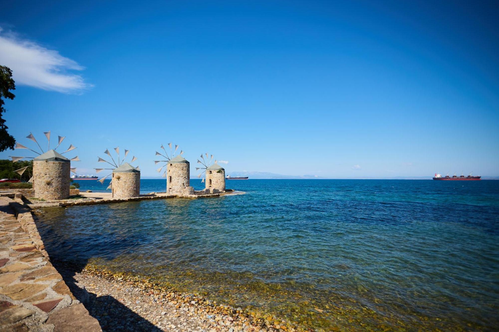Windmills Apartments Chios Buitenkant foto